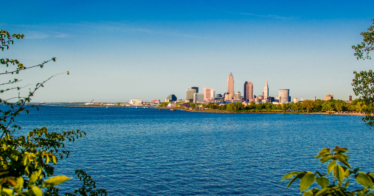 Cleveland shoreline